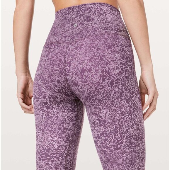 lululemon Align Pant Legging *Full Length Arabesque Smokey Quartz Sz 8 - Picture 2 of 4